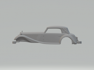 1934 mercedes benz 380 cabriolet a Modèles 3D en vedette