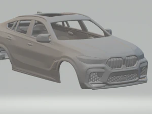 X6米 3D 打印模型