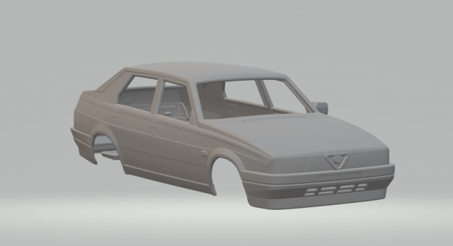 Alfa romeo 75 Modelo de impresión 3D .c4d .max .obj .3ds .fbx .stl .blend 