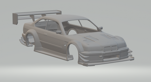 M3 gt 3D-Druckmodell .c4d .max .obj .3ds .fbx .stl .blend 