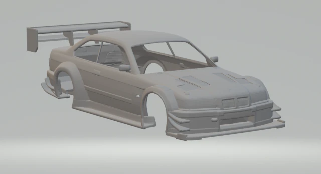 M3 gt 3D Print Model .c4d .max .obj .3ds .fbx .stl .blend 