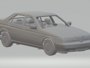 Alfa romeo 164 kit 3Dプリントモデル