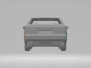 Alfa romeo 164 kit 3D 프린트 모델