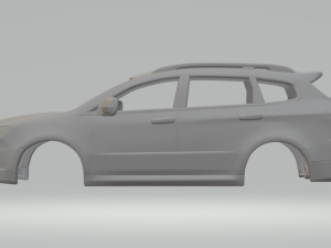 Subaru tribeca 3D-Druckmodell