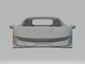 Ferrari 488 pista 3D Print Model