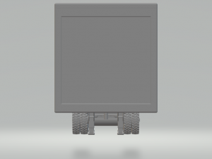 Trailer box usa 3D printmodel
