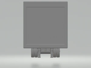 Trailer box usa 3D Print Model