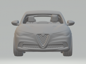 ALFA ROMEO STELVIO QUADRIFOGLIO 3D Принт Модель