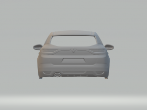 Renault Mgane Estate 3Dプリントモデル