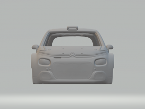 Citroen c3 rally car Modèles 3D en vedette