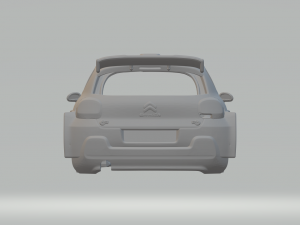 Citroen c3 rally car Modèles 3D en vedette