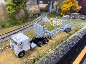 REBOQUE DE MADEIRA DE 2 EIXOS Modelo de Impressão 3D