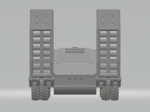 Trailer flateb transport board 3D 프린트 모델