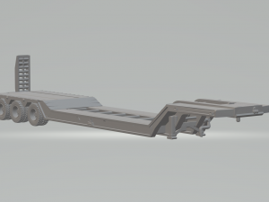 Trailer flateb transport board 3D 프린트 모델