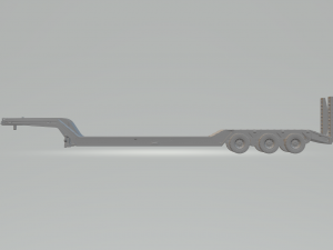 Trailer flateb transport board 3D 프린트 모델