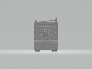 ALUMINUM DUMPER TRAILER 3AXLES 3D Принт Модель