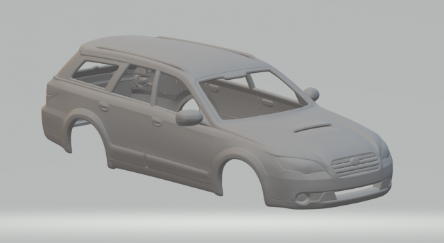 Subaru outback Modello di stampa 3D .c4d .max .obj .3ds .fbx .stl .blend 