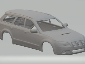Субару Аутбек 3D Принт Модель