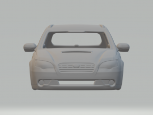 Subaru outback Modello di stampa 3D