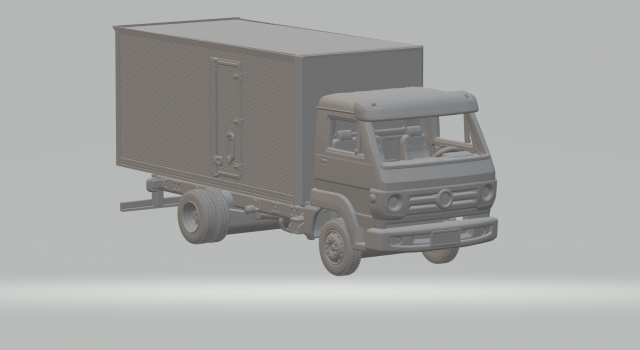 Vw delivery 3Dプリントモデル .c4d .max .obj .3ds .fbx .stl .blend