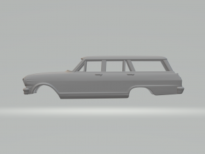 Chevrolet nova wagon 3D 打印模型