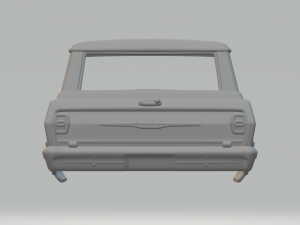 Chevrolet nova wagon 3D 打印模型