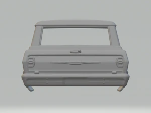 Chevrolet nova wagon 3D Print Model