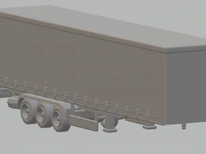 KOTAK TRAILER Model Cetak 3D