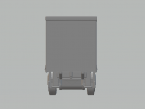 TRAILER BOX 3D 打印模型