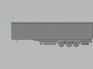 TRAILER BOX 3D 打印模型