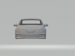 Renault Mgane sedan Modello di stampa 3D