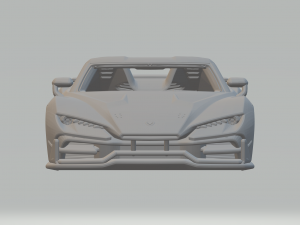 Italdesign Zerouno Duerta 3D Baskı Modeli