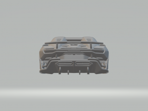 Italdesign Zerouno Duerta 3D Baskı Modeli