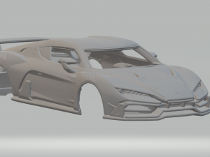 Italdesign Zerouno Duerta 3D Print Model