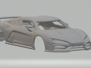 Italdesign Zerouno Duerta 3D Print Model