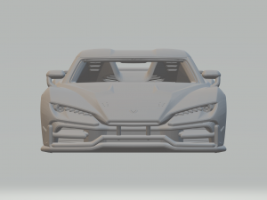 Italdesign Zerouno Duerta 3D Baskı Modeli