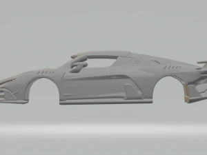 Italdesign Zerouno Duerta 3D Print Model