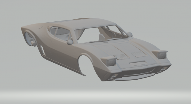 Amc amx 3 3D Print Model .c4d .max .obj .3ds .fbx .stl .blend 