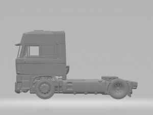 Daf 3300 ati space cab 3D 打印模型