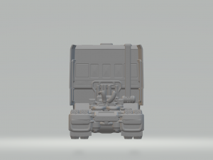 Daf 3300 ati space cab 3D 打印模型