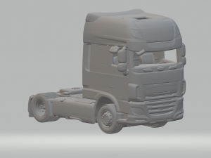 DAF XF 480 FT Super Space Cab Modelo de Impressão 3D