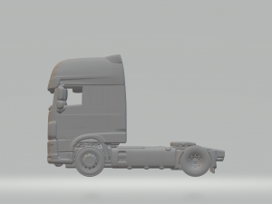 DAF XF 480 FT Super Space Cab 3D Принт Модель