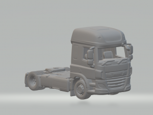 DAF CF 3D प्रिंट मॉडल