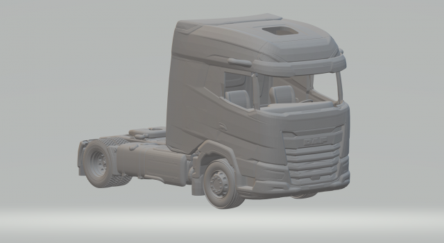 Daf xg 3Dプリントモデル .c4d .max .obj .3ds .fbx .stl .blend 