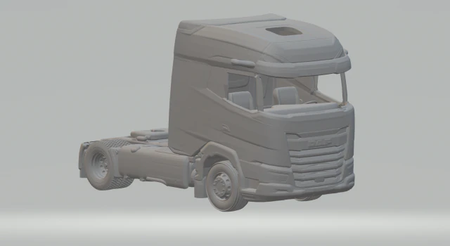 Daf xg 3D Print Model .c4d .max .obj .3ds .fbx .stl .blend