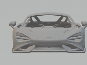MCLAREN 765LT 3Dプリントモデル