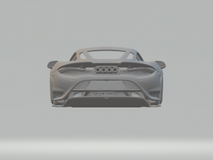 MCLAREN 765LT 3Dプリントモデル