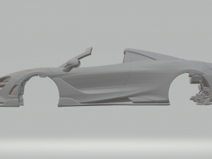 MCLAREN 765LT spyder 3D 打印模型
