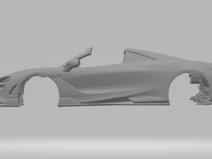MCLAREN 765LT spyder 3D Print Model