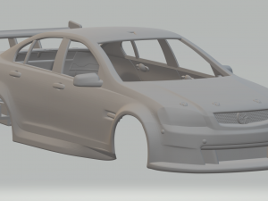 Holden commodore v8 supercar 3D Baskı Modeli
